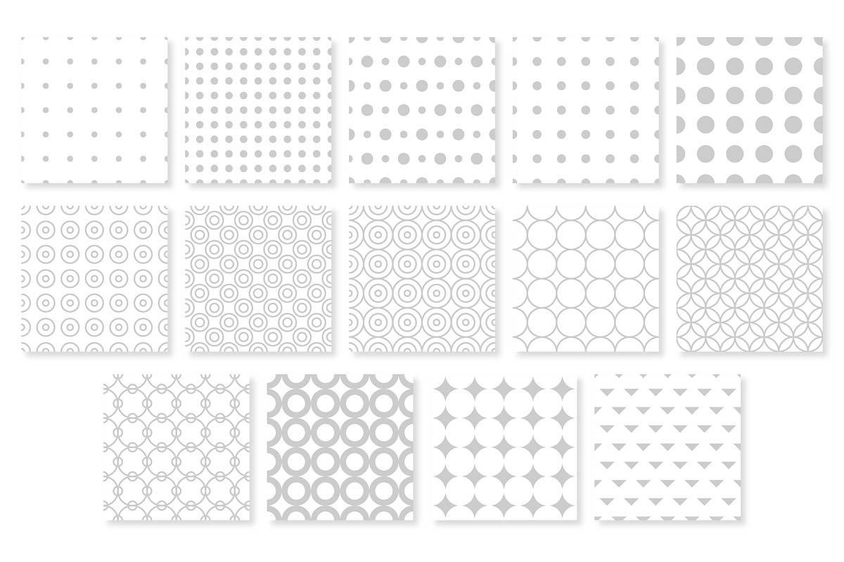 56 Simple Elegant Seamless Patterns, a Pattern Graphic by Vodoleyka (Photo 6 of 10)