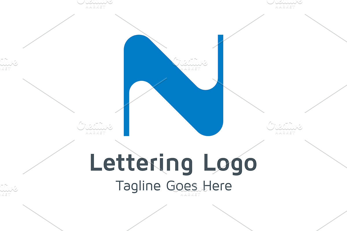 20 Logo Lettering N Template Bundle, a Branding & Logo Template by Acongraphic (Photo 4 of 21)