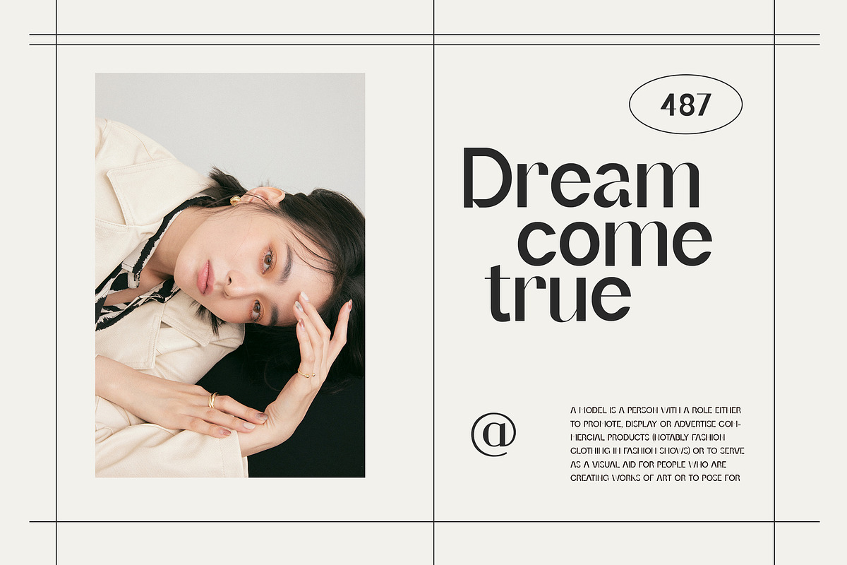Grandeurs Modern Display Serif Font, a Serif Font by UICreative (Photo 9 of 12)