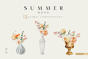 NEW! SUMMER MOOD - watercolor set, a Seasonal Illustration by Youksy (Thumbnail 3 of 14)
