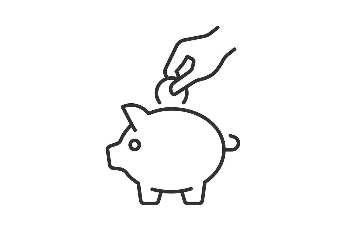 Coin line icon vector set, an Outline Icon by ElineDesign (Photo 2 of 3)