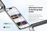 Voyage Ultimate Travel Booking App, an UI Kit Template by Creative Perspective (Thumbnail 1 of 8)