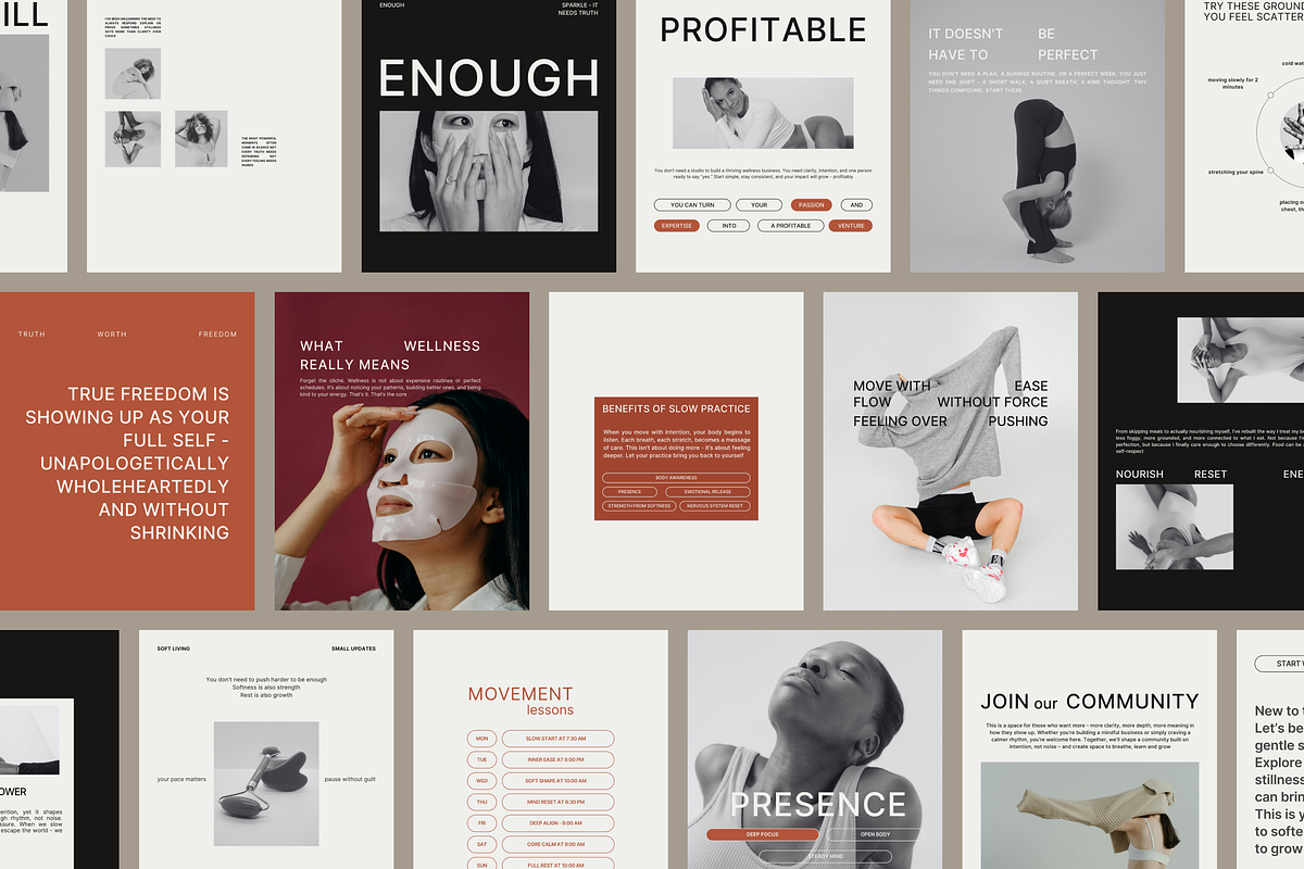 MEYA - Wellness Instagram Templates, a Social Media Template by rainbojelia (Photo 13 of 17)