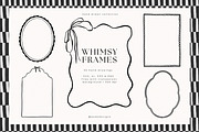 Whimsy Frames, a Decorative Illustration by PeDe Designs (Thumbnail 1 of 9)