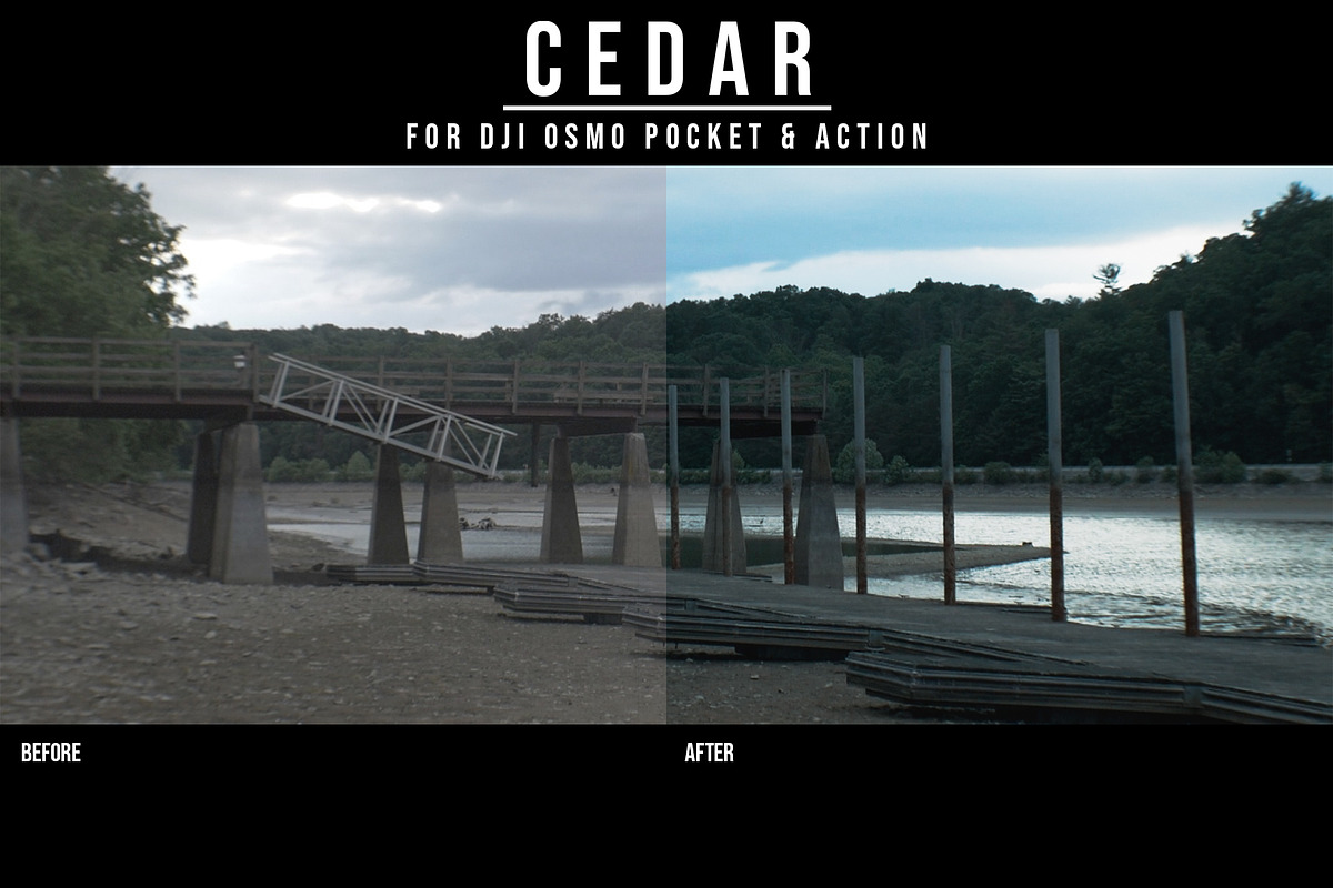 DJI OSMO | CEDAR LUT PACK preview 4
