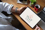 Minimal Yoga Logo Template, a Branding & Logo Template by YUDesignStore (Thumbnail 6 of 8)