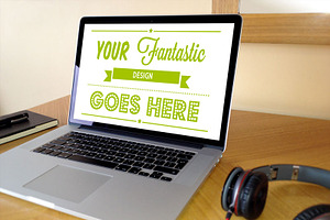 In Situ Desktop Website Mockup Three
