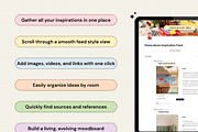 Home decor feed - Notion template, an App Template by Iasan Design (Thumbnail 3 of 6)