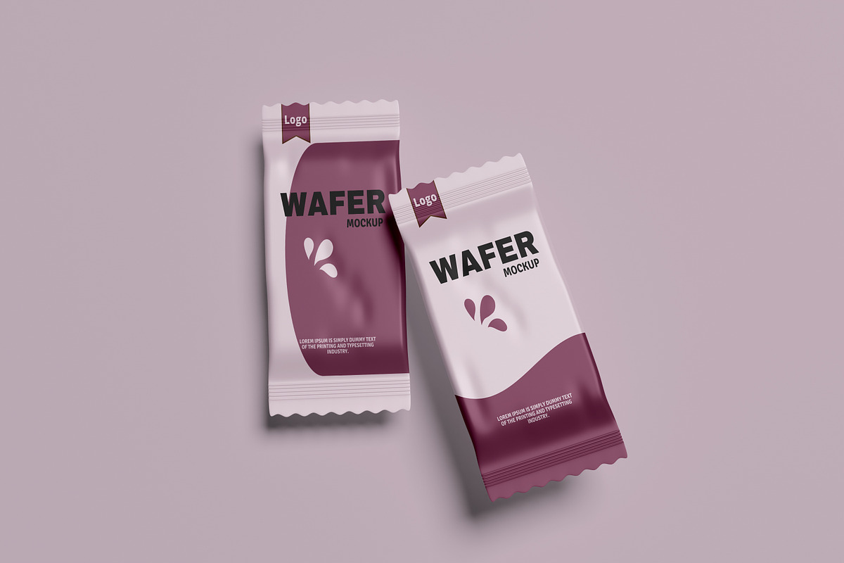 Wafer Packaging Mockup, a Packaging Mockup by Graphic_world89 (Photo 5 of 7)