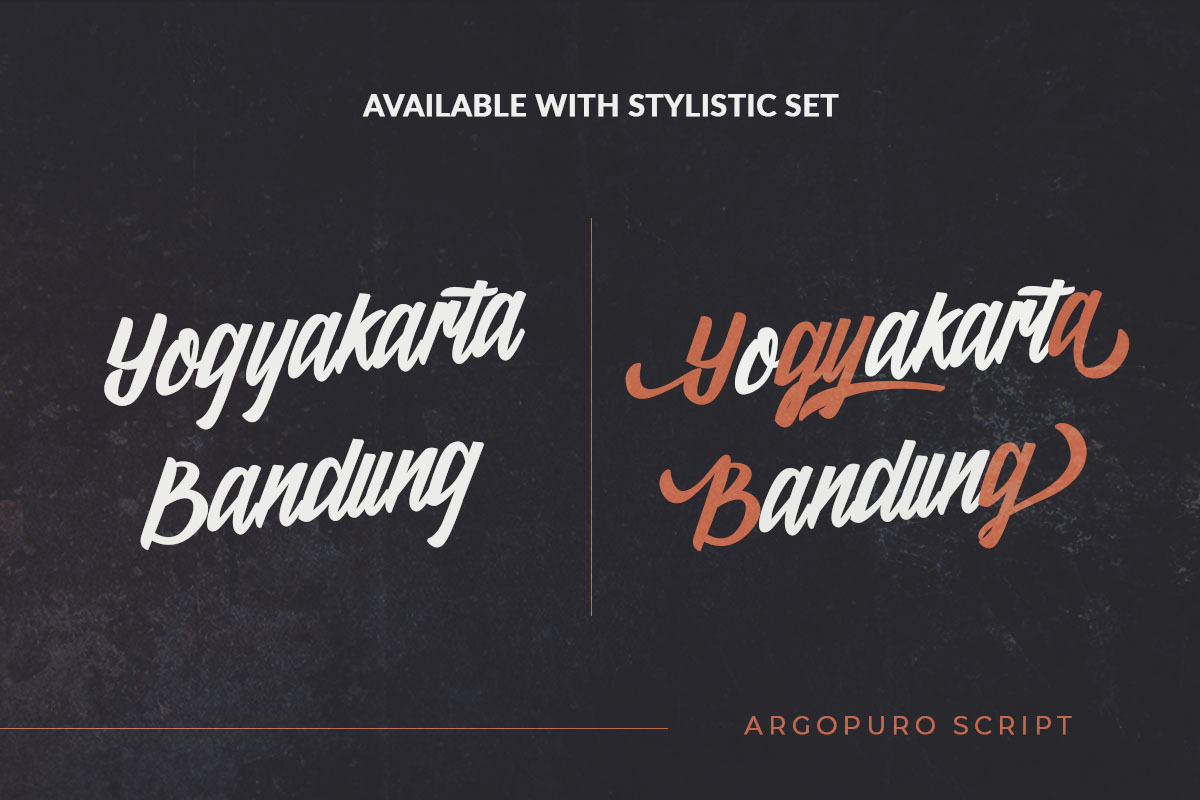 Argopuro Script Font, a Script Font by Fontruly (Photo 5 of 9)