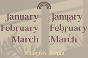 Mikonvis Yonga | Modern Serif Font, a Serif Font by MchCrafter (Thumbnail 9 of 15)