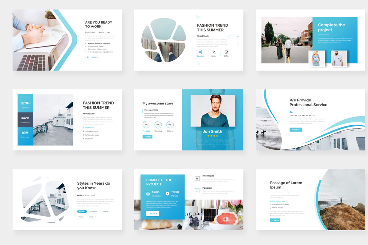 Civita Creative Keynote Template, a Presentation Template by One Percent Studio (Photo 6 of 22)