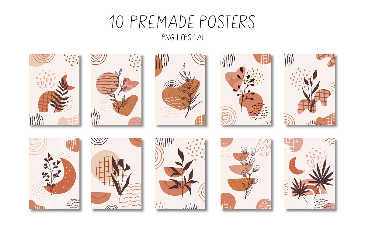 Minimalism boho art, a Background Graphic by roskque (Photo 11 of 19)