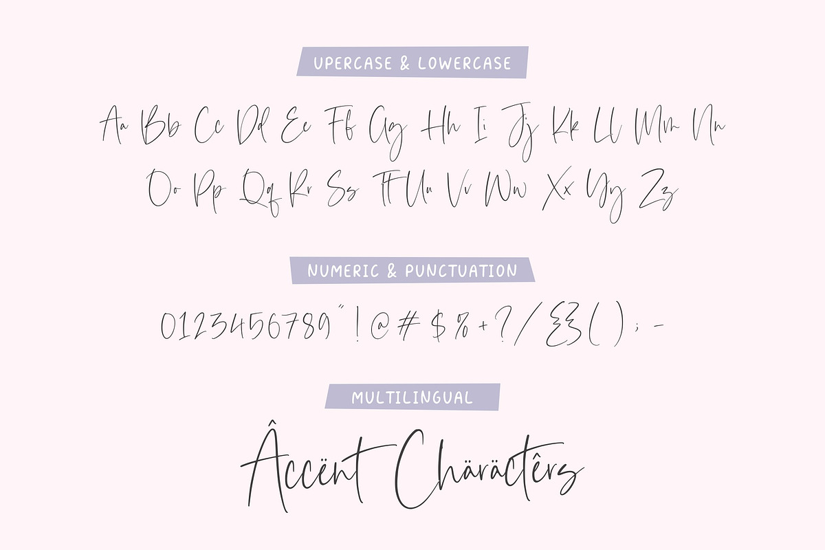Smooth Batters - Handwritten Font, a Script Font by Balpirick Studio (Photo 6 of 7)