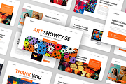 Modern Art Showcase Powerpoint, a Presentation Template by Annora Studio (Thumbnail 5 of 5)