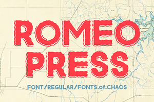 Romeo Press - Font