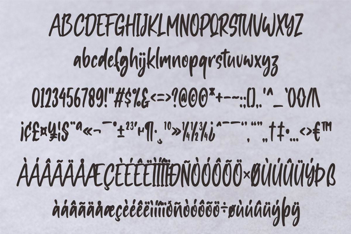 Wasabi Taste, a Script Font by N (Photo 9 of 10)
