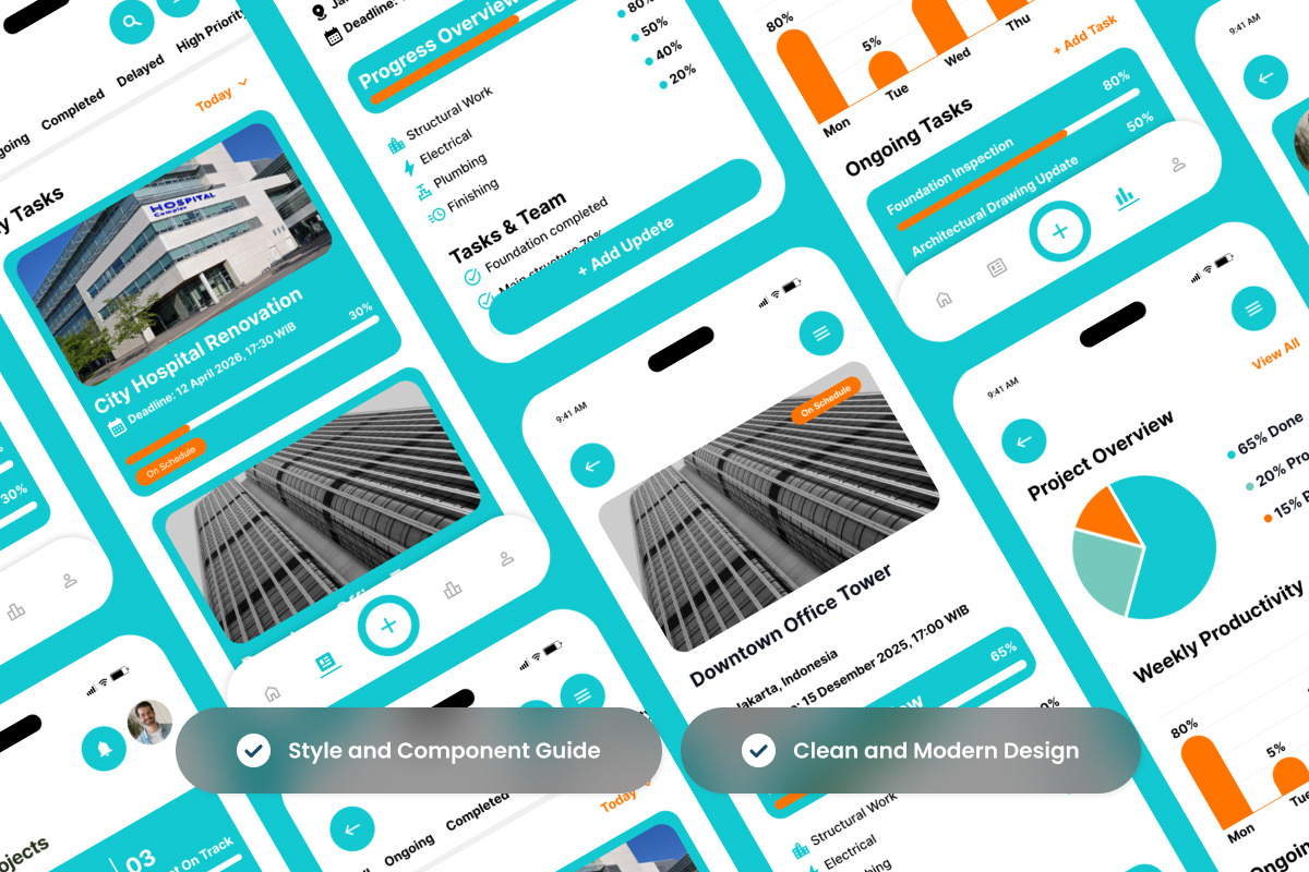 Formetra – Construction PM App, an App Template by productype1 (Photo 4 of 5)