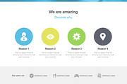 Visio Unbounce Landing Page + PSD, a Landing Page Template by LanceMedia (Thumbnail 2 of 5)