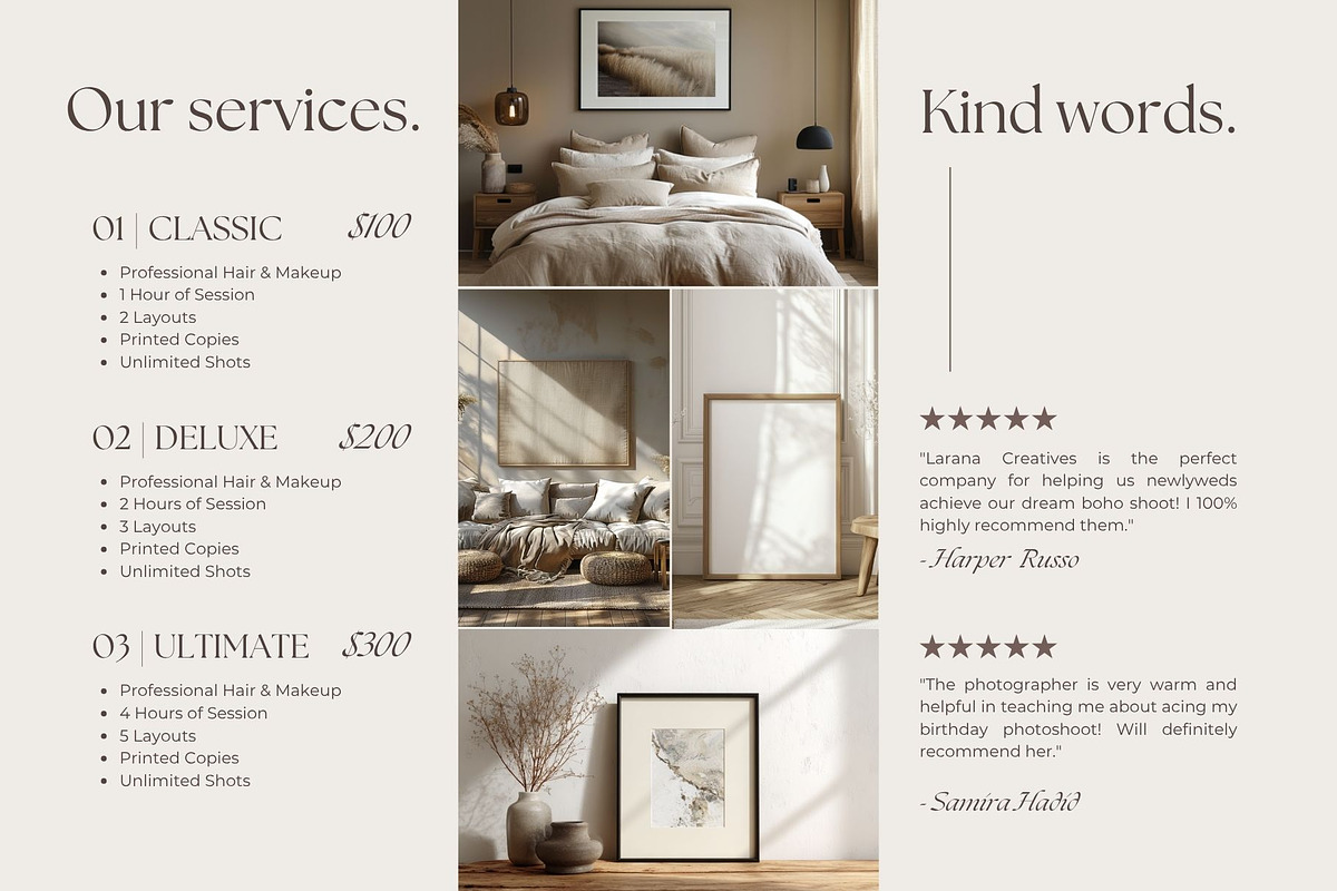 Neutral Interior Frame Mockup Canva, a Household Mockup by ARTOZEN DIGITAL (Photo 3 of 15)