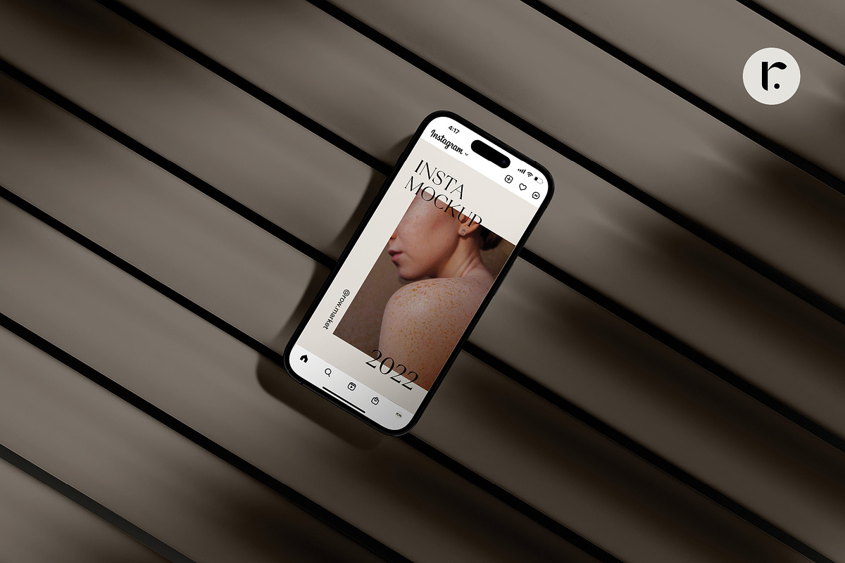 Instagram Post Mockup, an iPhone Mockup by Row Creative (Photo 2 of 13)