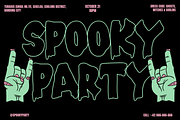 Creepy Spooky - Halloween Font, a Font by Arendxstudio (Thumbnail 2 of 11)