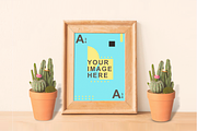 Mock Up Desk for Artwork, a Social Media Template by IllustrastoryID (Thumbnail 1 of 2)