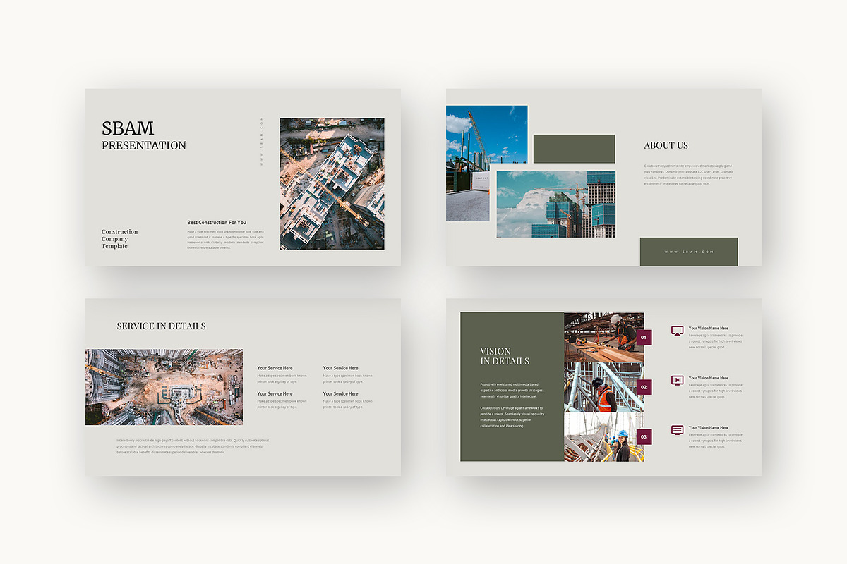 Sbam : Building Firm Powerpoint, a Presentation Template by Punkl Camp (Photo 2 of 16)