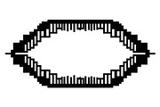 Pixel Art Border Frame SVG Bundle, an Illustration by Gfx_Store (Thumbnail 24 of 31)