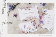 Watercolor Pastel Flowers, a Decorative Illustration by Damian Roh (Thumbnail 2 of 17)
