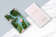 Wild Flower Business Card Template, a Business Card Template by Human-made. Made to feel. (Thumbnail 2 of 2)