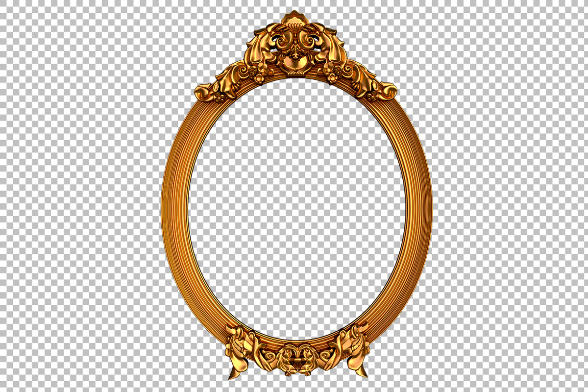 HI-RES VINTAGE OVAL FRAMES, an Object Graphic by 3DSTORE (Photo 4 of 7)