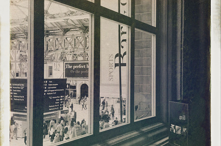 The window stock photo containing street and window, an Architecture Photo by The Image Shop