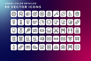 Sport icons, an Outline Icon by Wencory