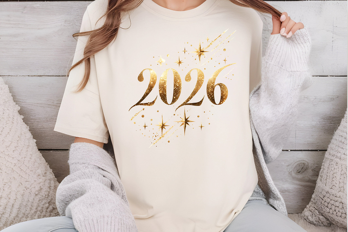 Watercolor New Year Clipart, an Illustration by DreamCafeArt (Photo 7 of 8)