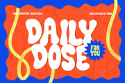 Chunky Joy, a Handwritten Font by maghrib (Thumbnail 4 of 10)