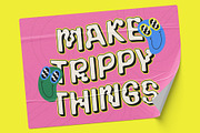 CS Graze Drawn, a Sans Serif Font by Craft Supply Co. (Thumbnail 6 of 8)