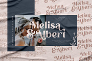 MELISA Modern Serif Font, a Script Font by Storytype Studio (Thumbnail 5 of 10)