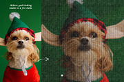 Ugly Sweater Photo Effect, a Layer Style Add-On by Freezerondigital (Thumbnail 4 of 11)