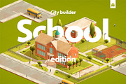 Schools City builder, an Education Illustration by blauananas (Thumbnail 1 of 21)