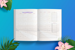 2023-2024 Monthly Planner Canva