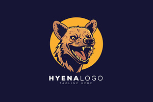 Hyena Logo, a Branding & Logo Template by Xoovion