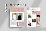 Fashion Catalog Flyer Template, a Flyer Template by Spark_Creative (Thumbnail 1 of 8)