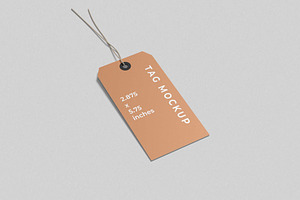 Label Tag Mockups