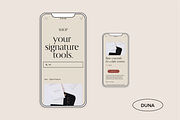 Squarespace 7.1 Template: Zenda ⓪, a Squarespace Template by dunagency (Thumbnail 10 of 11)