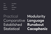 Ageo; 16 Geometric Font Family, a Sans Serif Font by Eko Bimantara (Thumbnail 5 of 13)