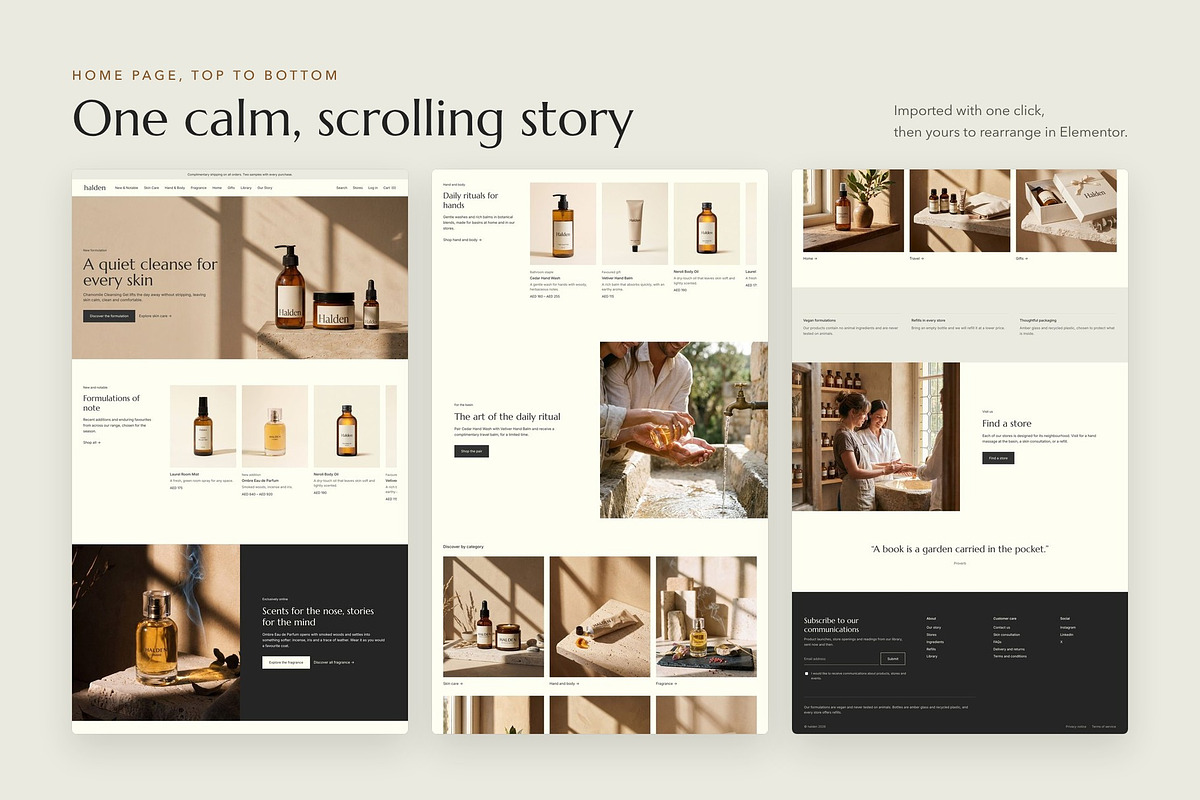 Halden – Skin Care WooCommerce Theme, a WordPress Template by Tomasz Ganclerz (Photo 18 of 22)