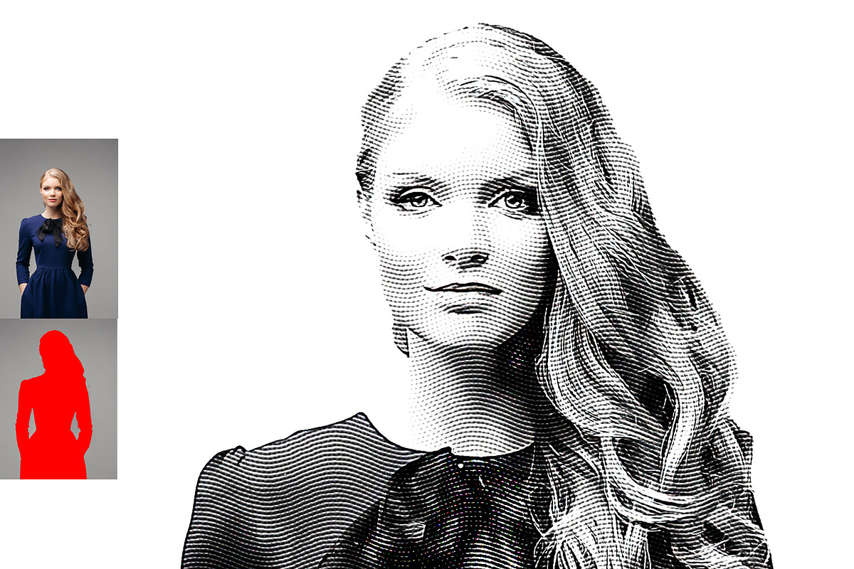 Engraved Effect Photoshop Action, an Action Add-On by MRI STUDIO (Photo 22 of 26)