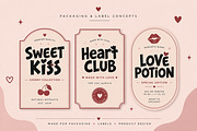 Heart Kiss – Playful Display Font, a Slab Serif Font by Wow Magic (Thumbnail 5 of 5)