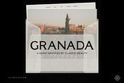 Granada - Editorial Serif, a Serif Font by Alubia design (Thumbnail 1 of 11)
